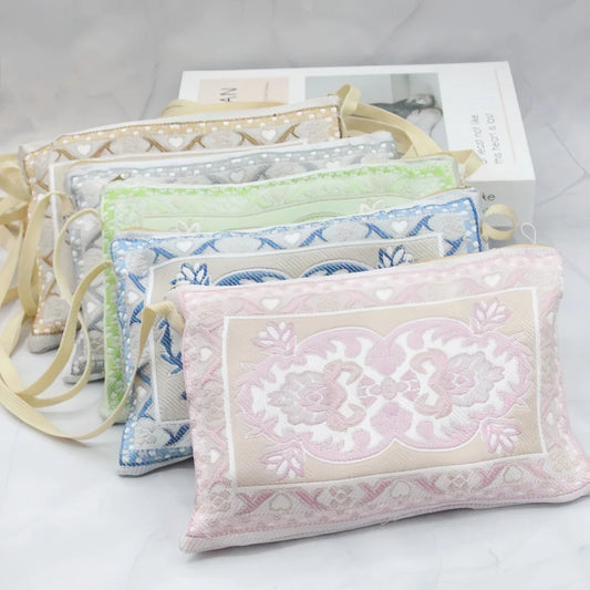 Prayer Rug With Prayer Beads and Portable Bag Gift Set